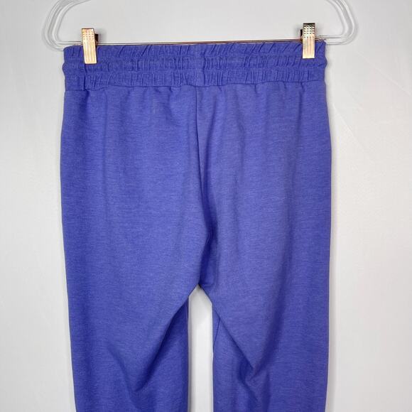 New Free People Movement Small Purple Sunny Skinny Cuffed Sweatpants Drawstring - Picture 6 of 11